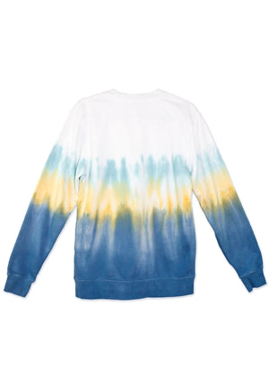 Tie-Dye Sunset Boyfriend Fleece Sweatshirt – Tropical Sunset