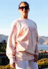 Tie-Dye Sunset Boyfriend Fleece Sweatshirt – Pink Sands